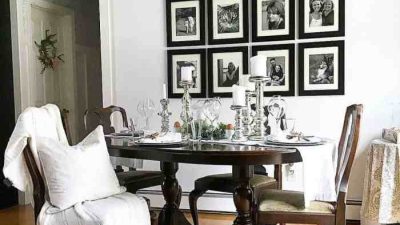 Dining room decor wall