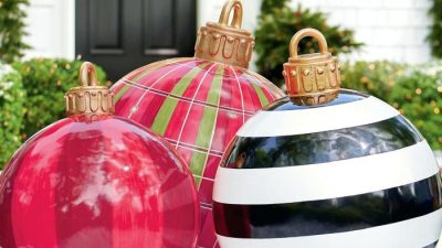 Cheap outdoor christmas decor