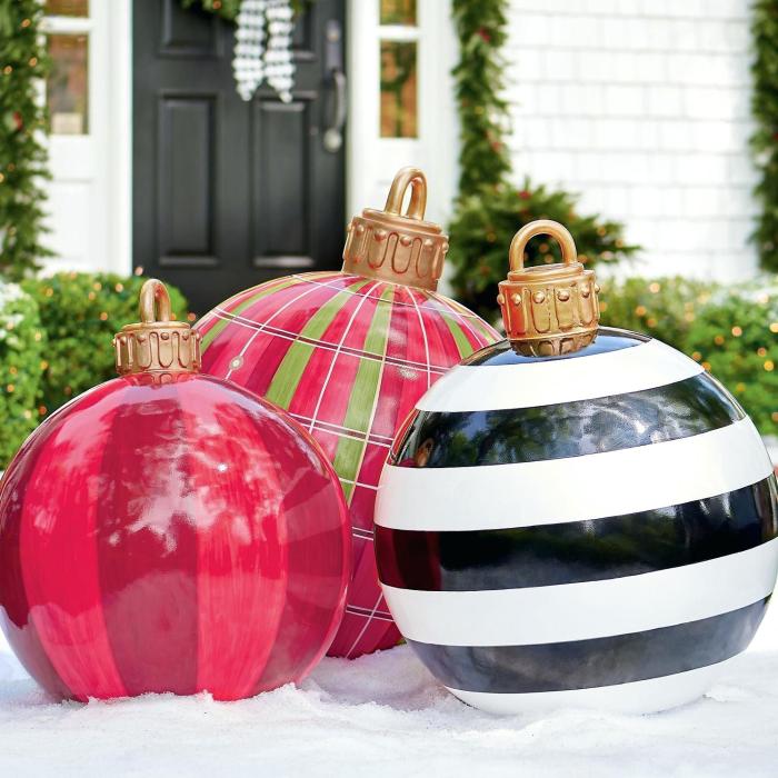 Cheap outdoor christmas decor