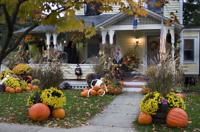 Halloween decor for outdoor