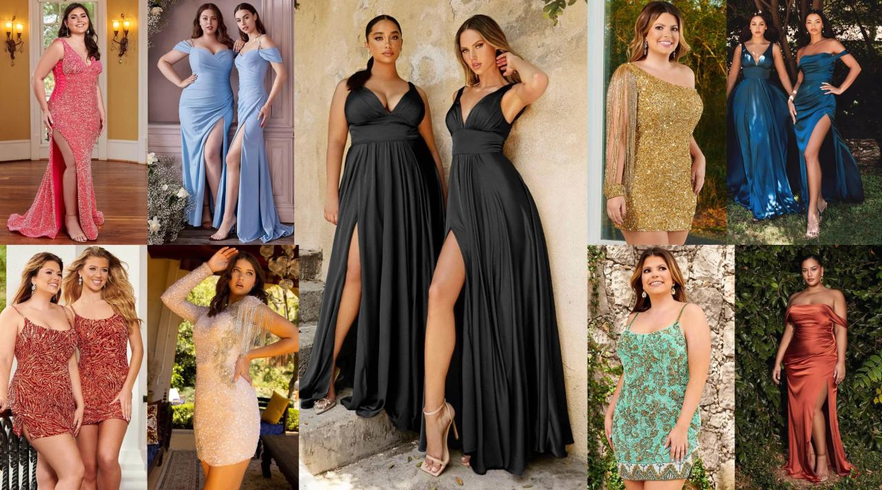 Semi formal plus size wedding guest dress