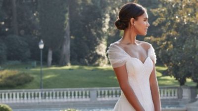 Simple sweetheart neckline wedding dresses