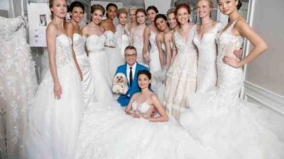 Randy fenoli blue wedding dresses